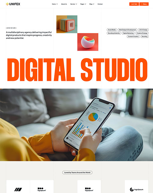 Digital Studio Portfolio Preview